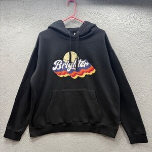 Zyia Active Pullover Hoodie Sweatshirt Black Brighter Logo Women’s Size 3XL